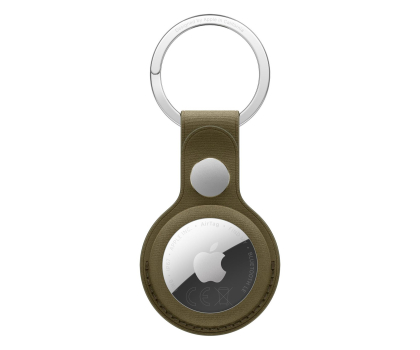 Akcesoria GSM i GPS Apple AirTag FineWoven Key Ring – Dark Olive